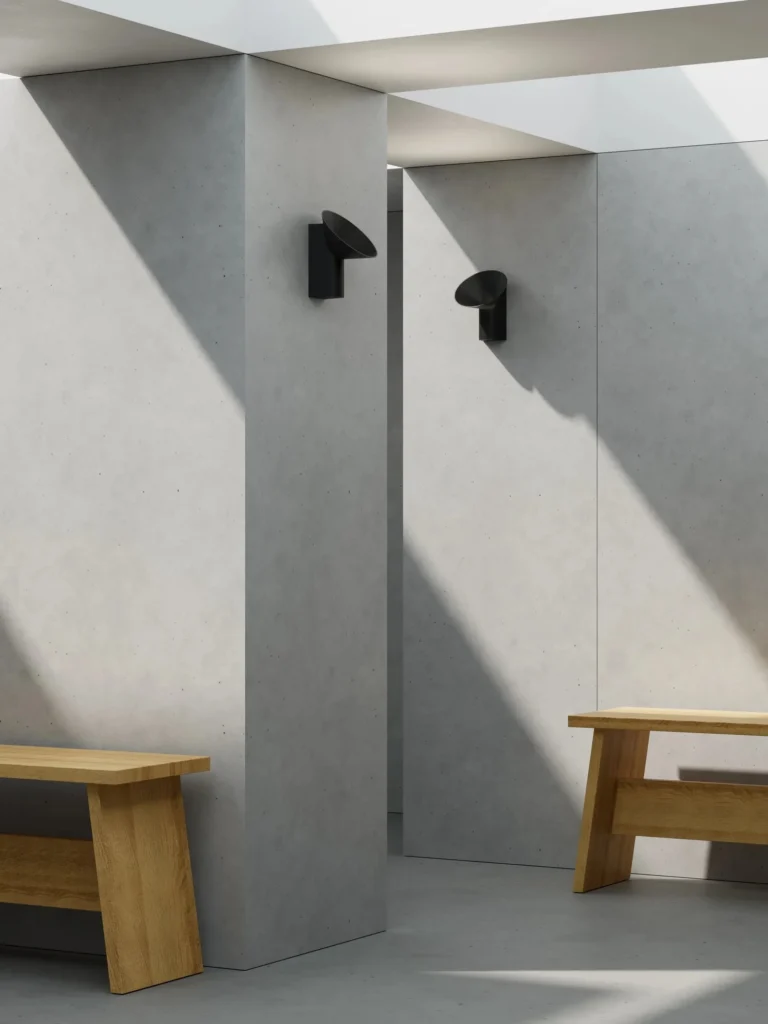 Cone architectural lighting from MaterialMade Lighting.