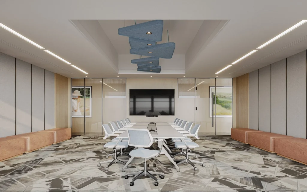 Layer architectural lighting from Sabin Lighting.