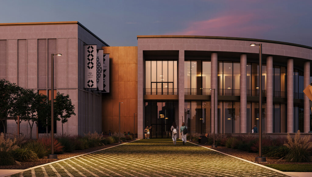 Trilo architectural lighting from Luminis Lighting.